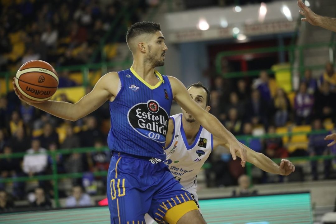 OURENSE 19/12/2019.- Cob-Palma, partido de liga de baloncesto. José Paz