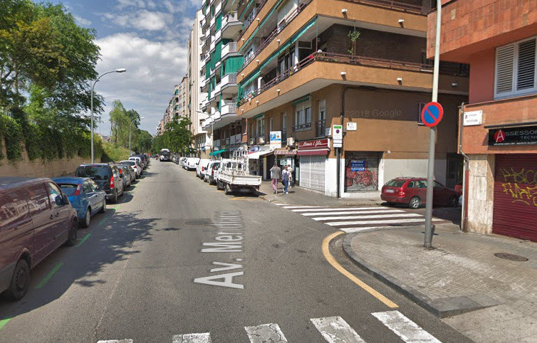 Vista de la Avenida Meridiana de Barcelona. (Foto: Google Maps)