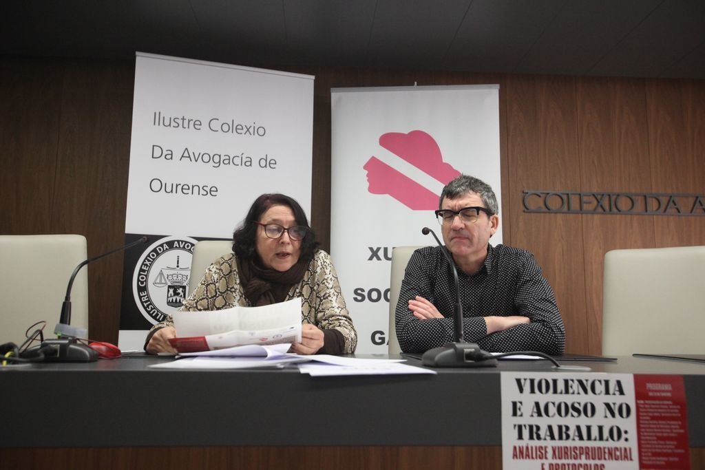 Pilar López-Guerrero y Pablo Guntiñas, este lunes en la presentación (JOSÉ PAZ).
