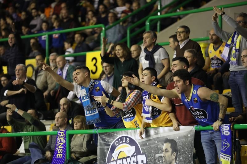 OURENSE 1/02/2020.- Cob-Oviedo, partido de liga de baloncesto. José Paz