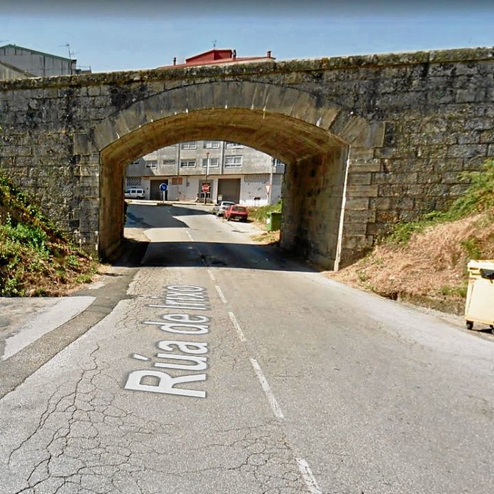 O túnel da carretera de O Irixo.
