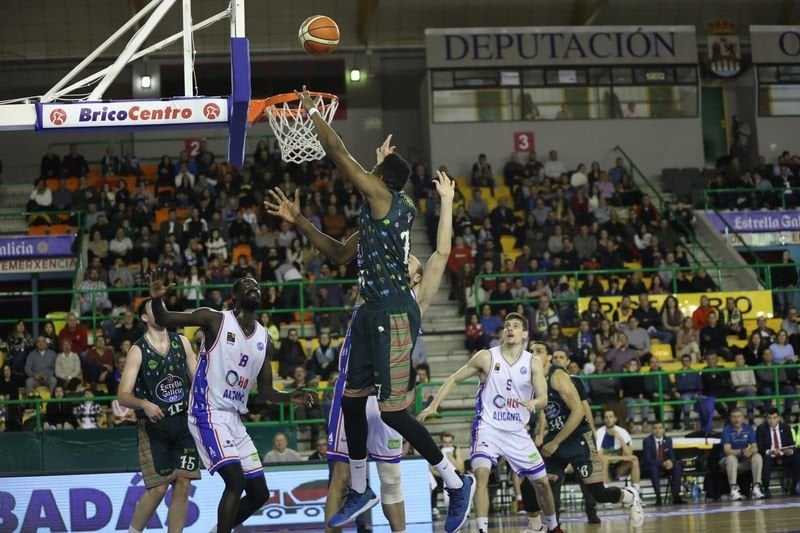 OURENSE 15/02/2020.- Cob-Alicante, partido de liga de baloncesto. José Paz