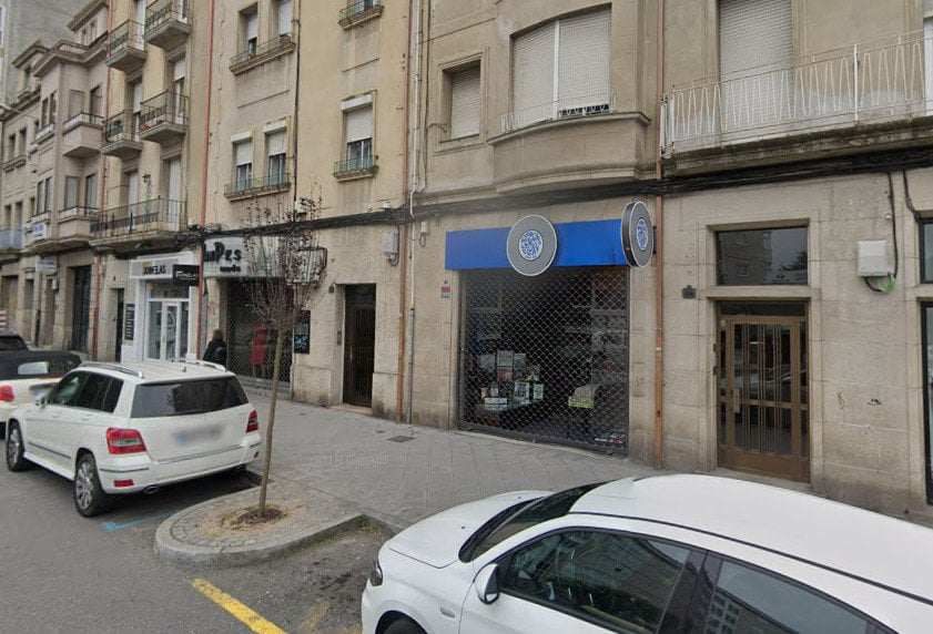 El local de Peggy Records, en la rúa Sáenz Díez. (Foto: Google Maps)