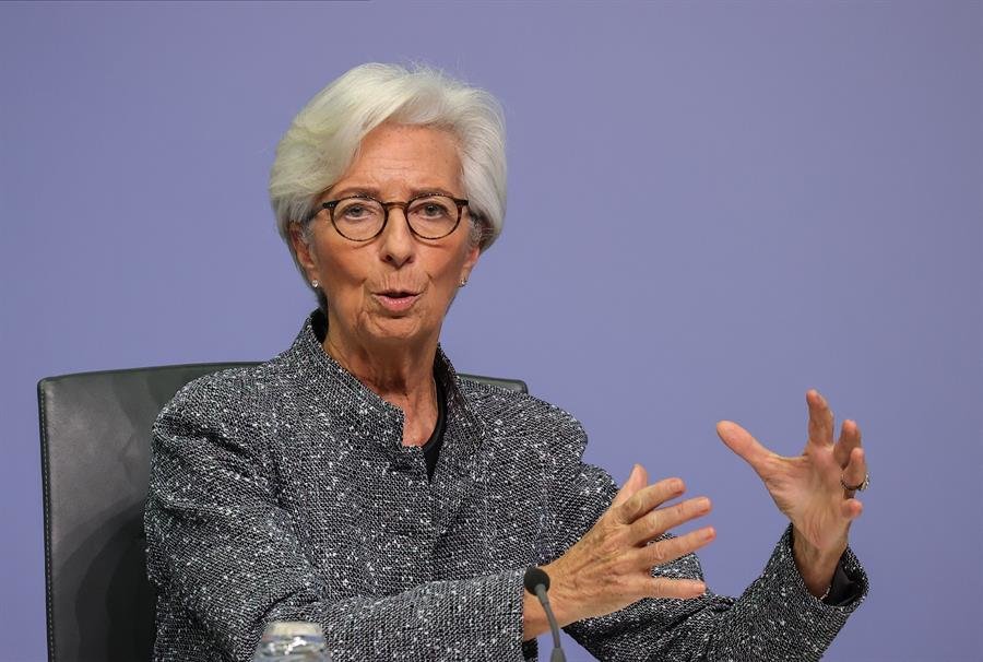 La presidenta del BCE, Christine Lagarde. (Foto: EFE)