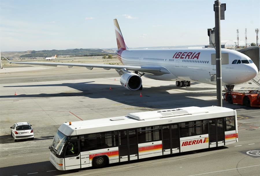 Un avión de Iberia (EFE).