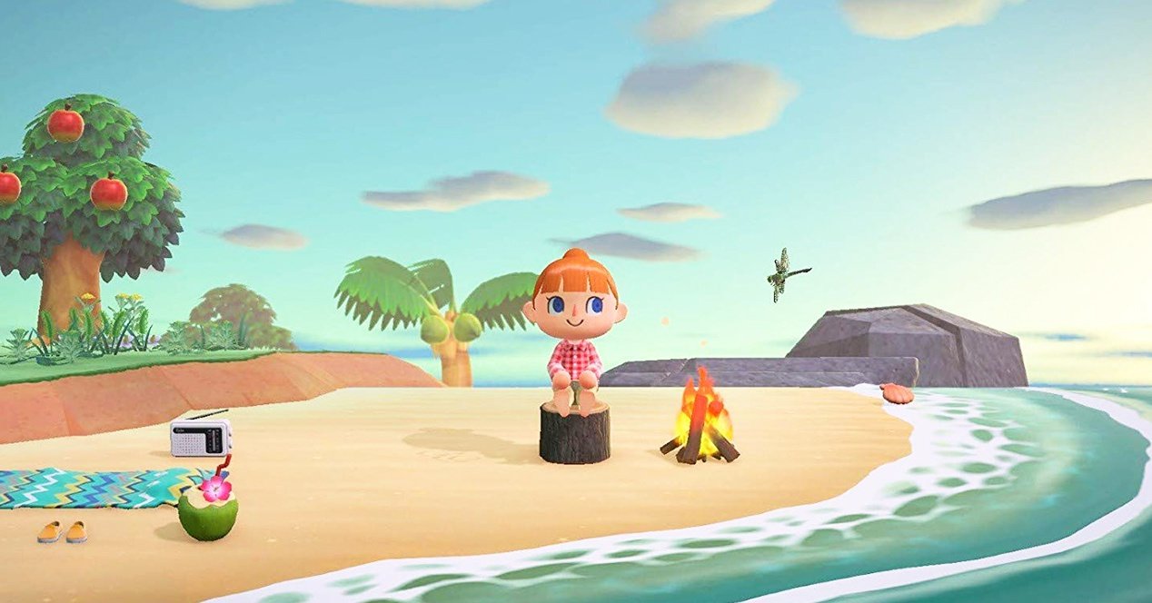 Captura del juego Animal Crossing: New Horizons.