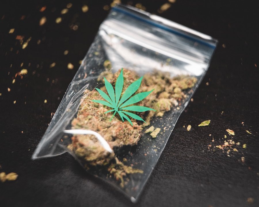 Una bolsita de marihuana, en una foto de recurso. (Foto: Unsplash)