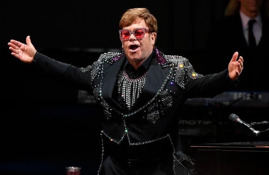 El músico británico Elton John.