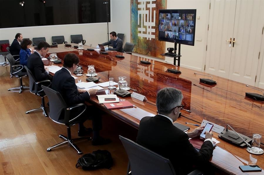 Reunión de Sánchez con los presidentes autonómicos (EFE).