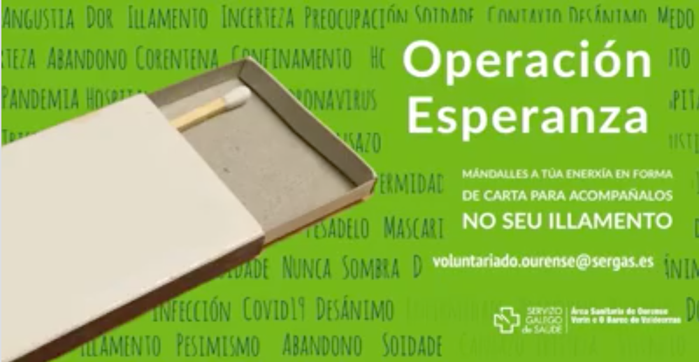 Imagen de la campaña Operación Esperanza.