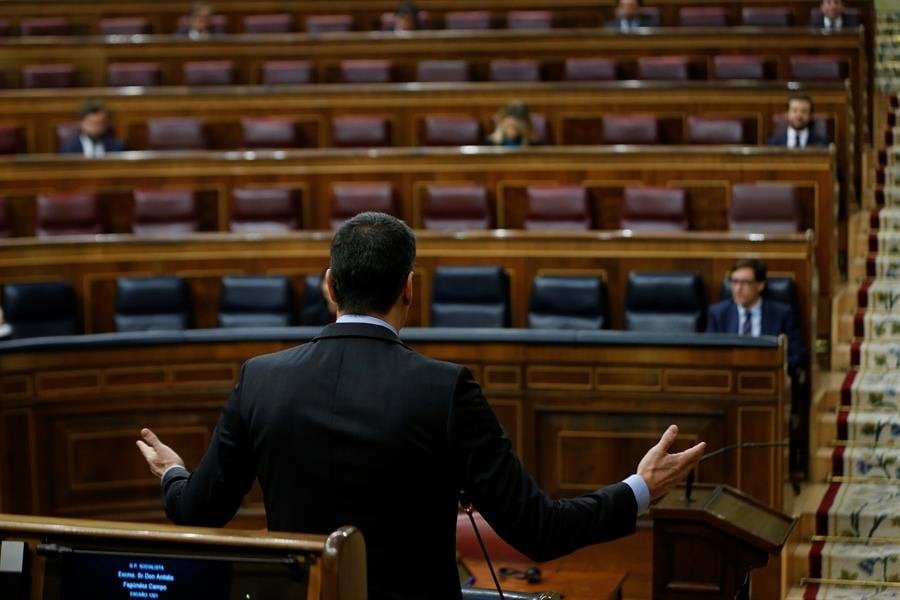 Pleno del Congreso de los Diputados (EFE).