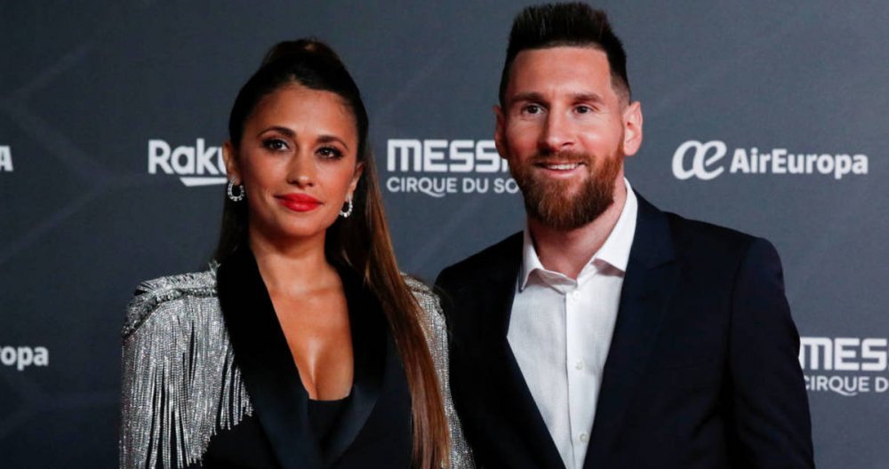 Leo Messi y Antonella Roccuzzo