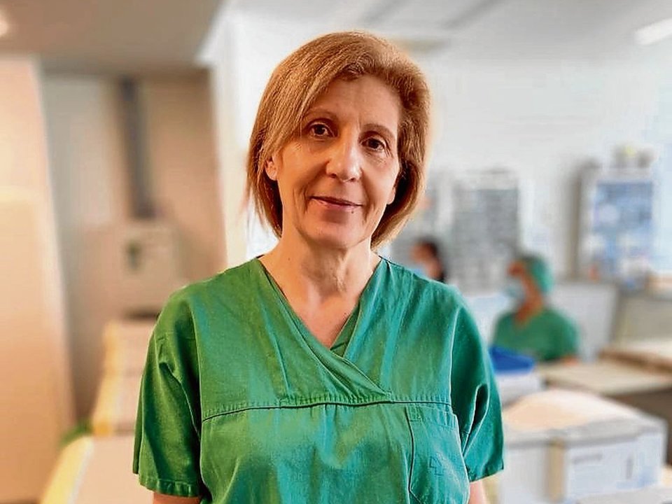 Dolores Díaz, médica de la Unidad de Infecciosas del CHUO.