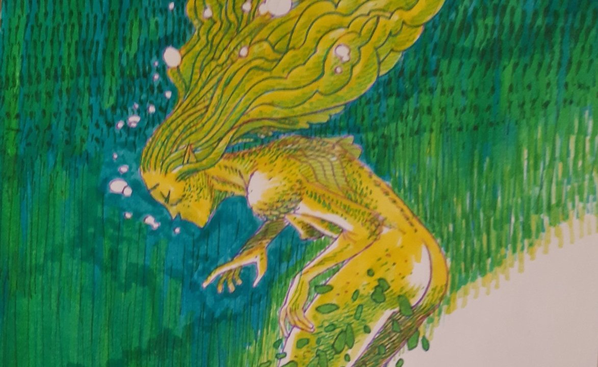 La Sirenita, reimaginada por David Rubín.