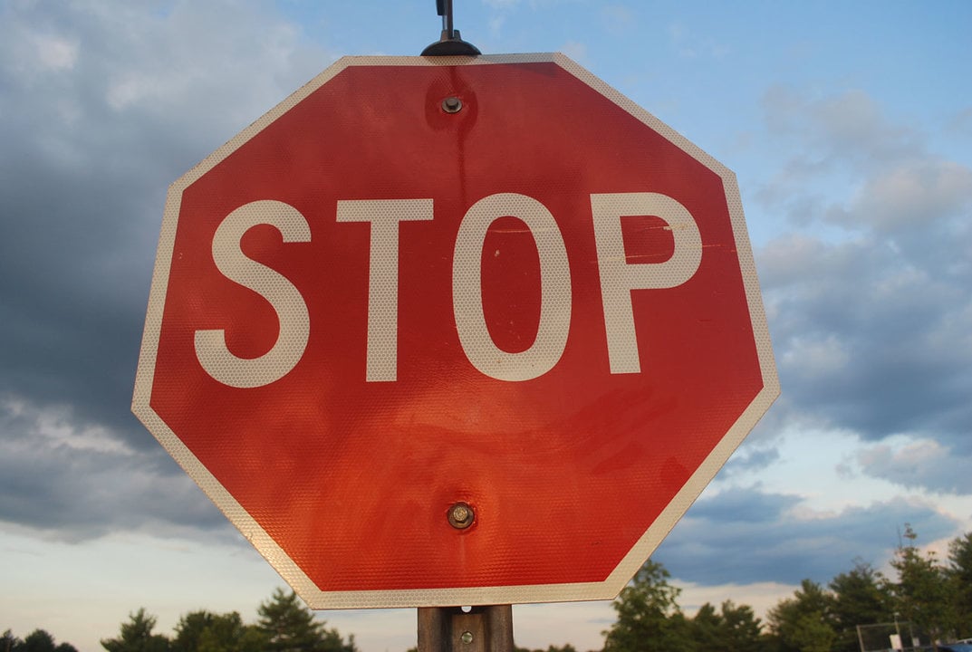 Una señal de STOP, en una imagen de archivo.