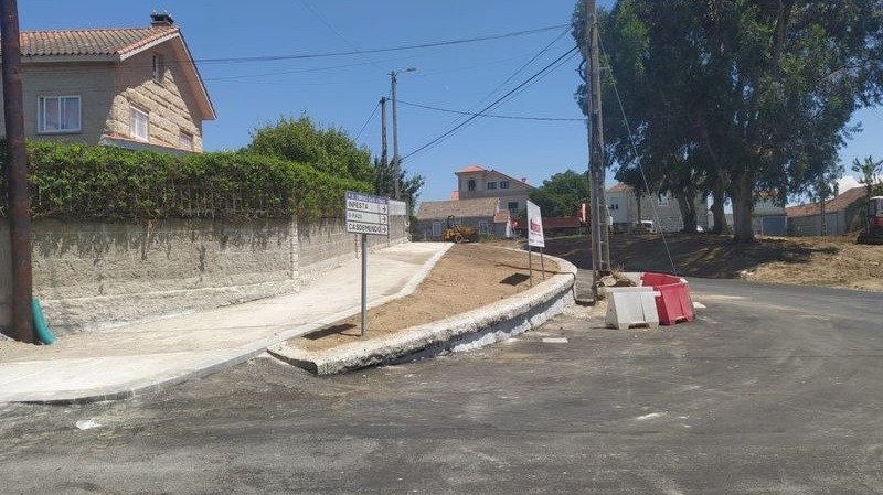 Finalización de las obras en Santa Comba de Gargantós, con una inversión de más de 36.000 euros.