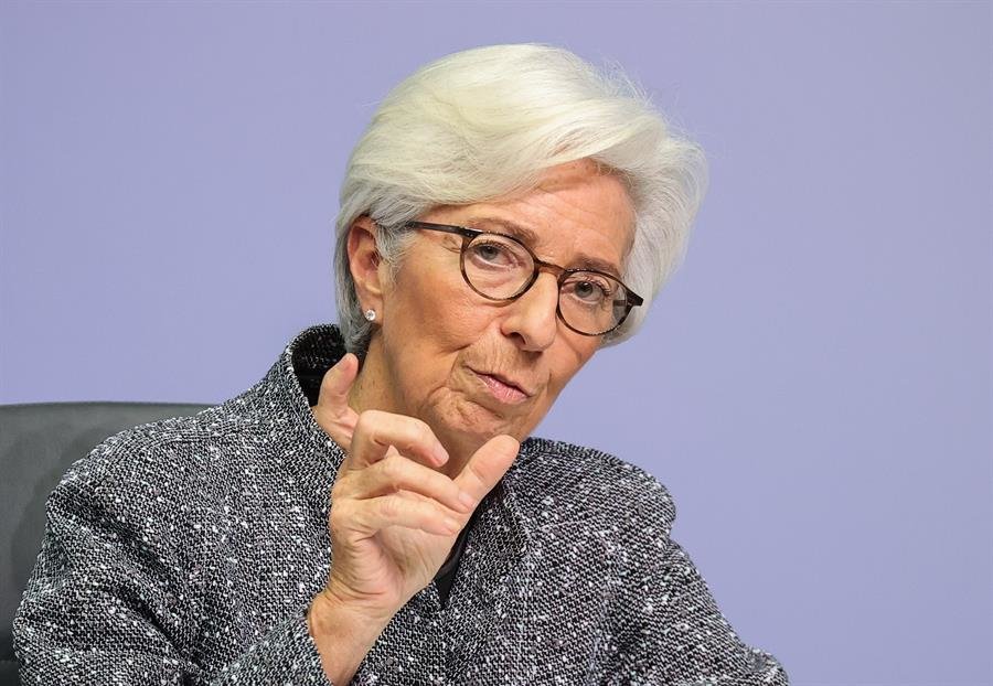 Christine Lagarde, presidenta del BCE.//EFE