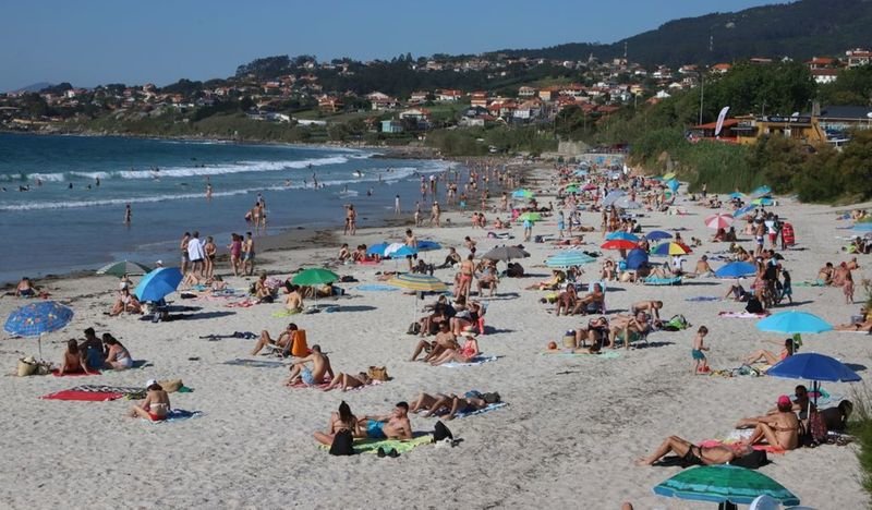 La playa de Patos, en las Rías Baixas, uno de los lugares que despierta interés inmobiliario.