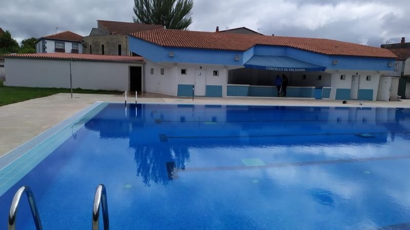 Las piscinas municipales de Celanova ya están listas para su próxima apertura.