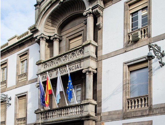 La Diputación de Ourense. FOTO: @DeputacionOU