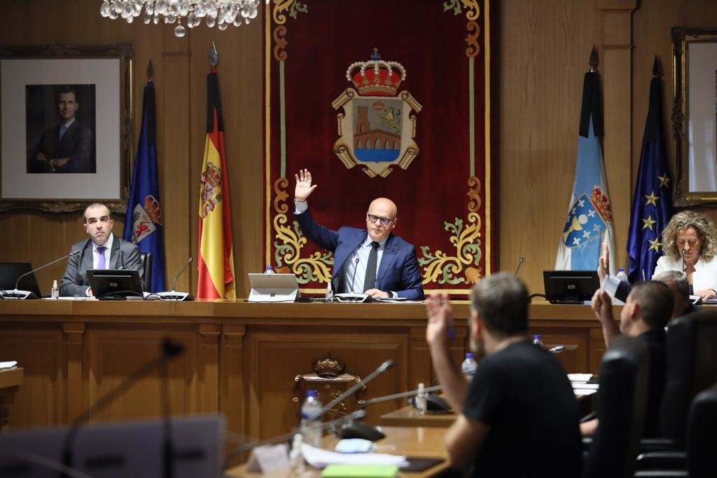 Pleno de la Diputación. FOTO: José Paz