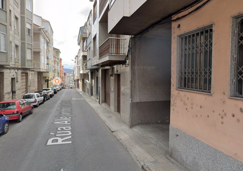 El número 93 de la calle Alejandro Pedrosa, en Ourense.