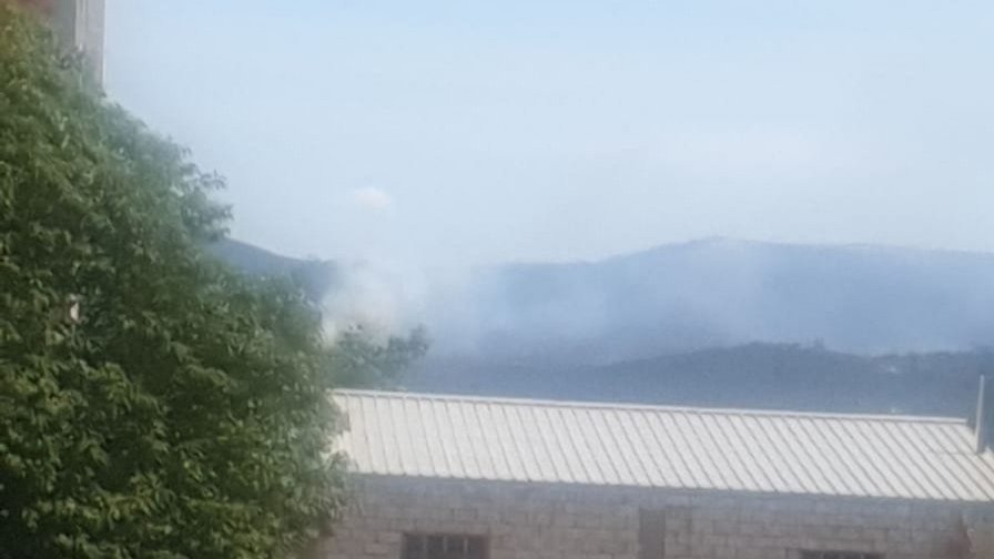 El incendio forestal en Vilar de Barrio (@EMERXENCIASOU).