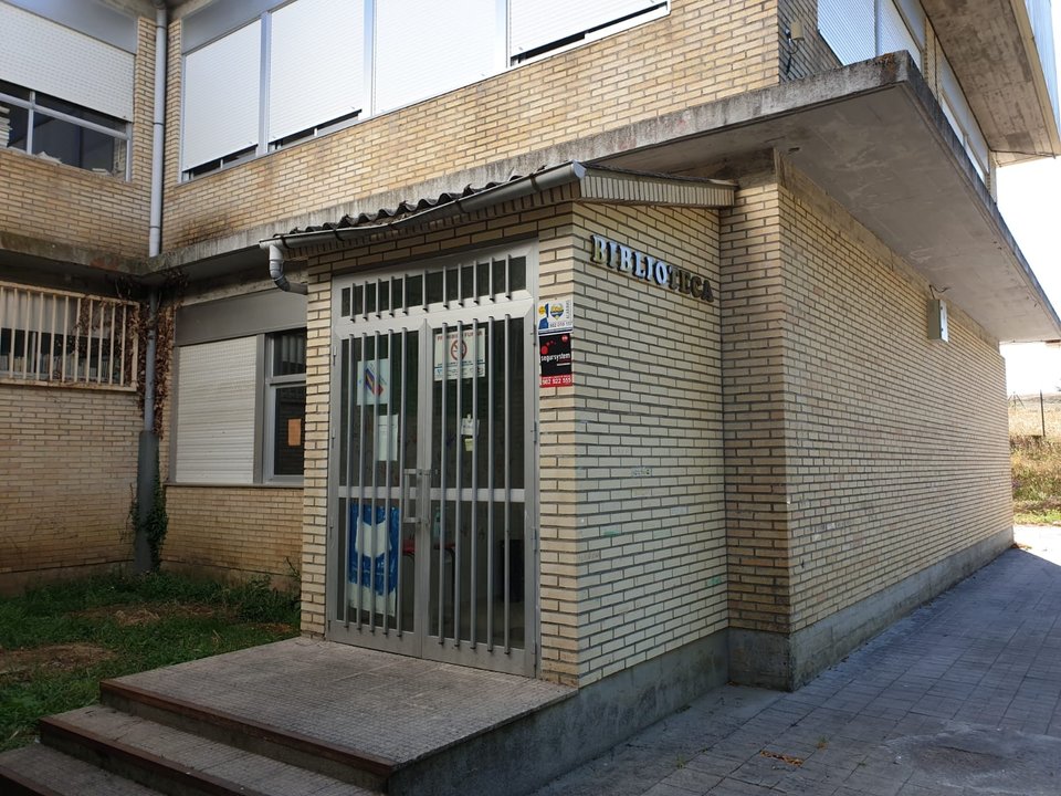 Instalacións da Biblioteca pública municipal de Beariz.