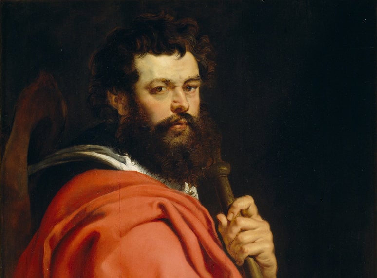 El apóstol Santiago, visto por el pintor barroco Rubens.