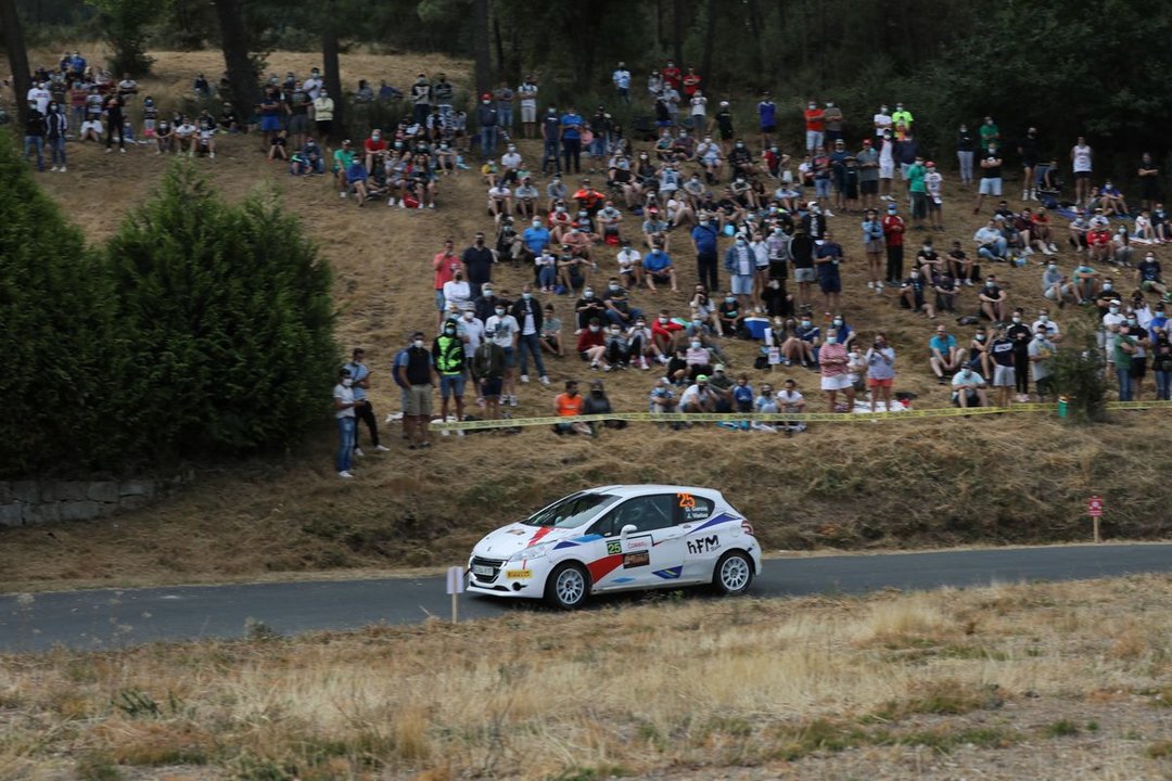 TOÉN 25/07/2020.- Rallye de Ourense en Toén. José Paz