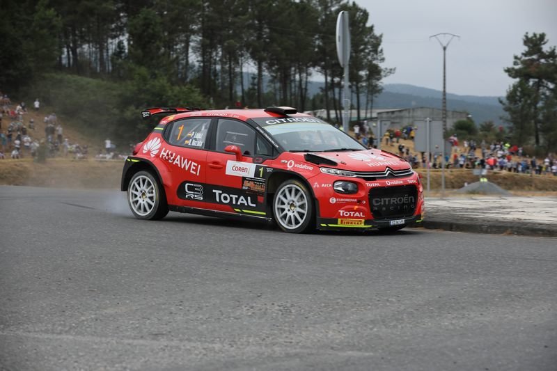 Pepe López y Borja Rozada firmaron su segundo triunfo consecutivo en el Rally de Ourense (JOSÉ PAZ).