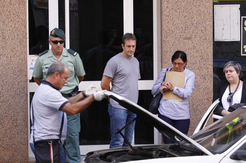 José Miguel Martínez Campos, en la detención en el 2011 (ARCHIVO).