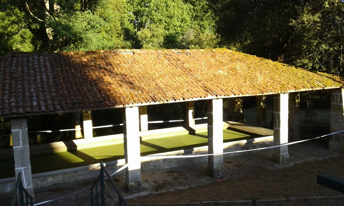 El tejado del lavadero de Toscaña será reparado dentro del proyecto de mejora del paseo fluvial.