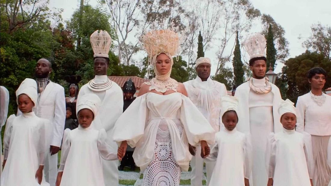 Beyoncé, en un fotograma de Black is King.