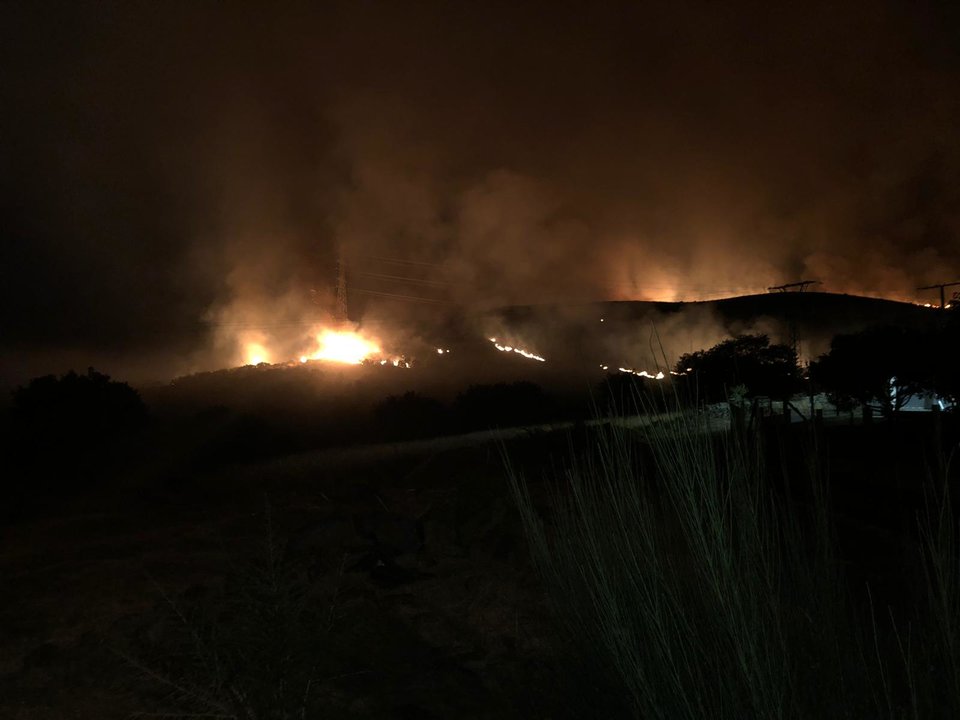 El incendio de A Fraga, en Lobeira.