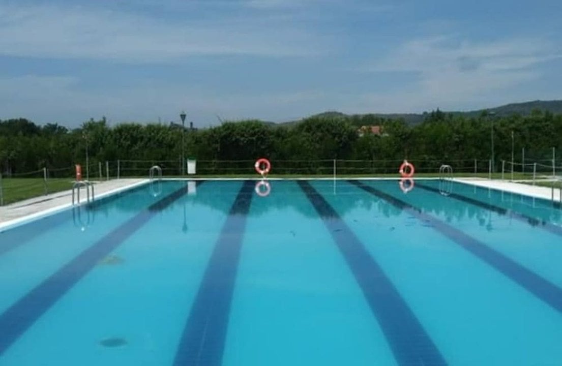 Las piscinas de Vilar de Barrio.
