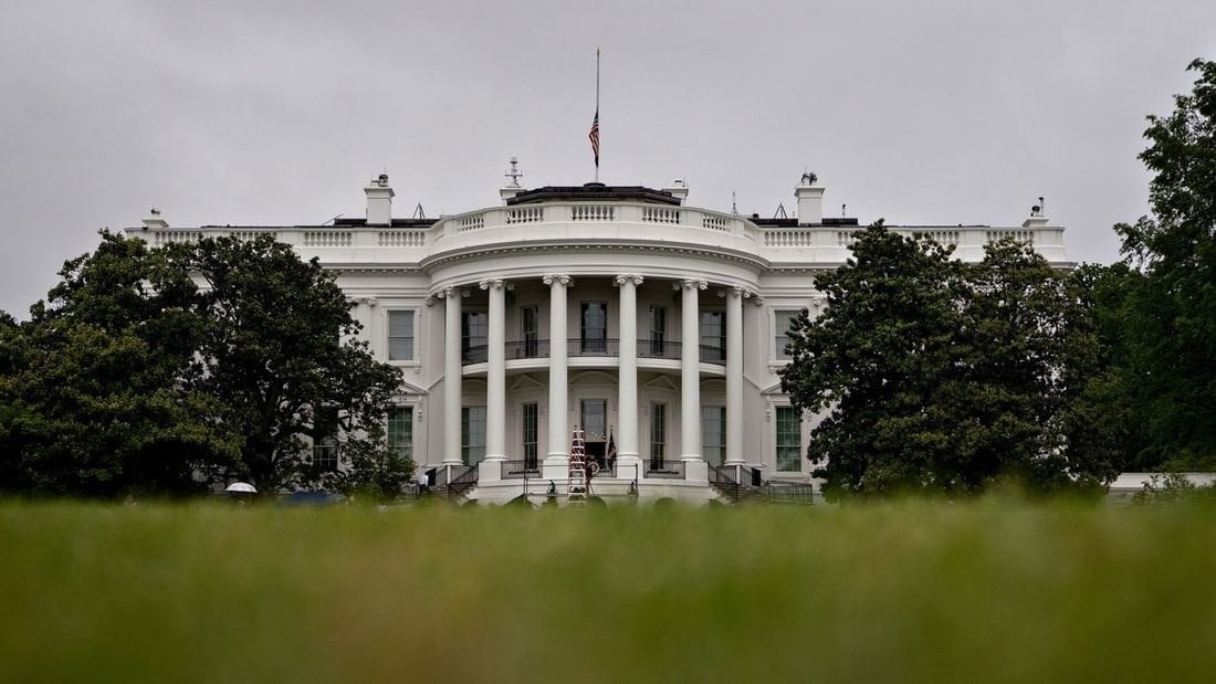 La Casa Blanca, sede del presidente de los Estados Unidos.