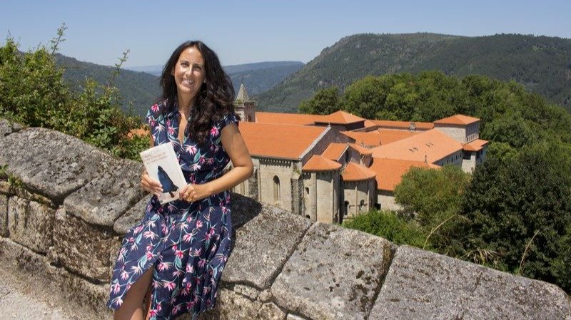 La última novela de la escritora María Oruña está ambientada en Ourense.