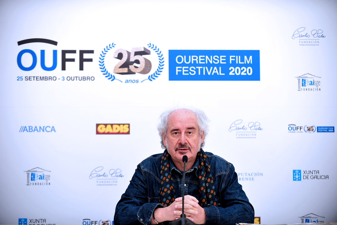 OURENSE 25/09/2020.- Presentación de la película Olvido y León. Xavier Bermúdez. José Paz