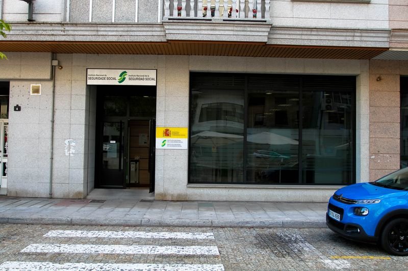 Sede de la Seguridad Social en Ourense.