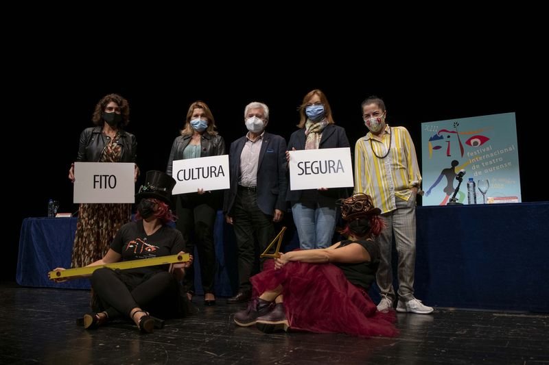 Ourense. 13/10/2020. Presentación da FITO no teatro principal de Ourense.
Foto: Xesús Fariñas