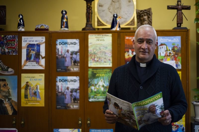 Ourense 14/10/20
Entrevista a Alberto Diéguez delegado misiones diócesis en el obispado de Ourense

Fotos Martiño Pinal