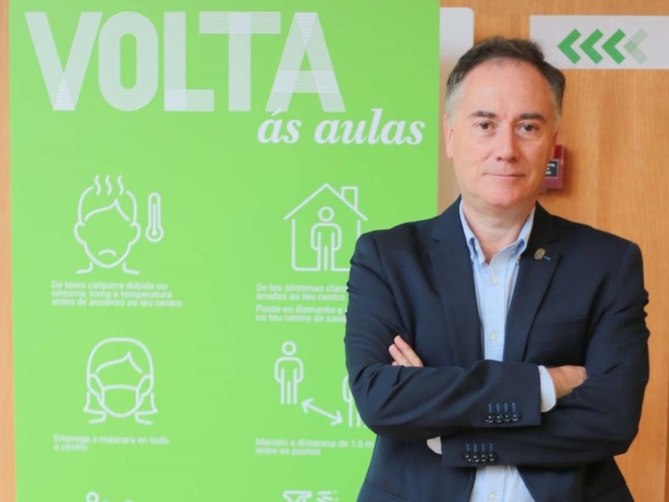 José Luis Míguez, vicerrector de Planificación. (Foto: David Fernández / Atlántico Diario)