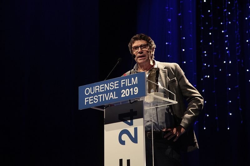 Norberto López, reconocido en la pasada edición del Ourense Film Festival (MIGUEL ÁNGEL).