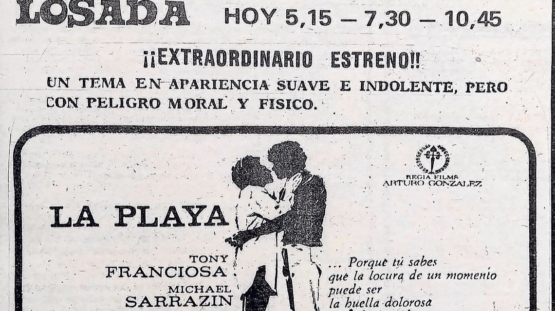 (2) Anuncio publicado en La Región en 1970.