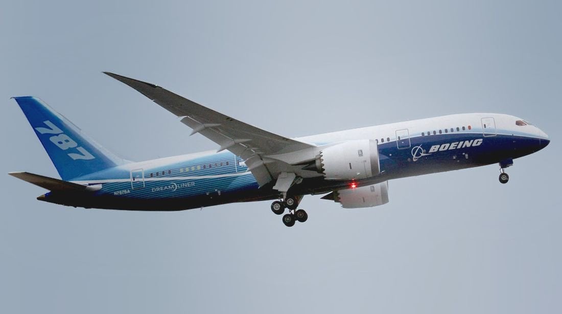 Un Boeing 787 (Foto: Wikimedia)
