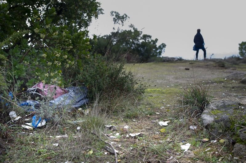 Ourense 10/11/20
Restos basura magostos de otros años en montealegre

Fotos Martiño Pinal