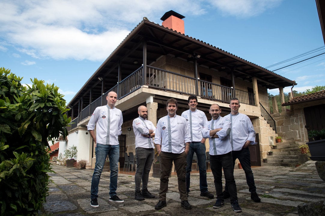 
OURENSE (O PAZO DO CANEDO). 18/04/2019. OURENSE. Chefs de Cociña Ourense. FOTO: ÓSCAR PINAL
