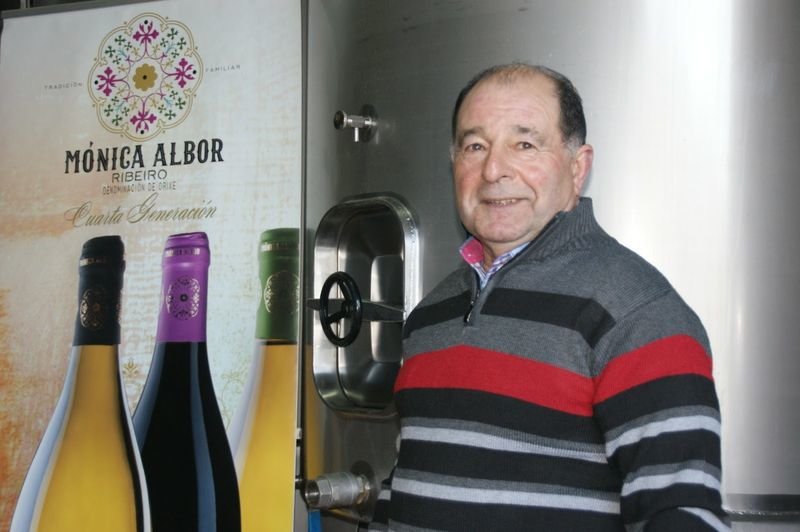 El bodeguero Alfonso Albor, premio "Vida entre Vides".