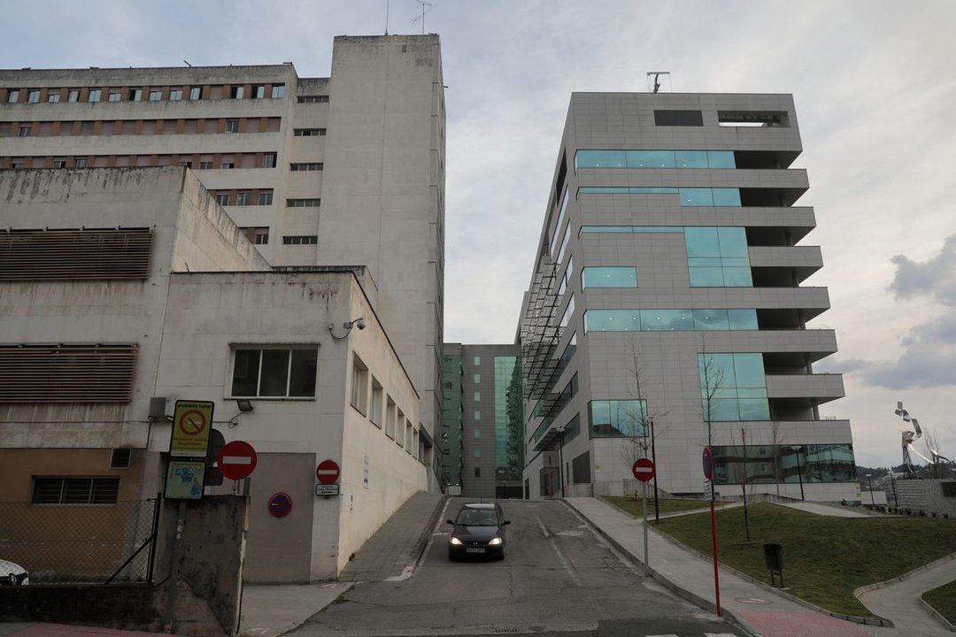 Exterior del Complexo Hospitalario Universitario de Ourense. (Foto: José Paz) CHUO hospital